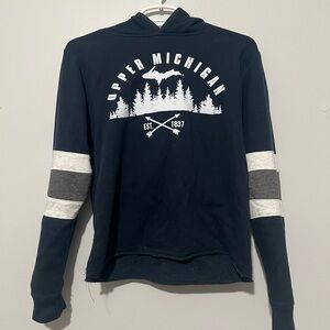 MV Sport Blue and White Sweatshirt Urban Design